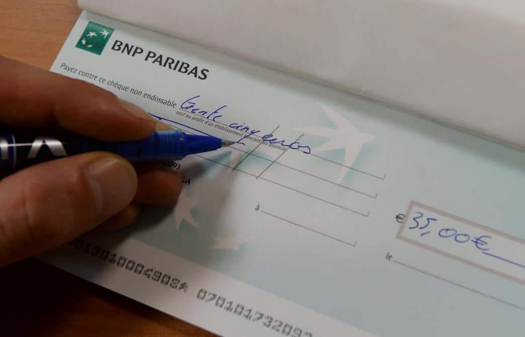 comment faire un cheque bnp