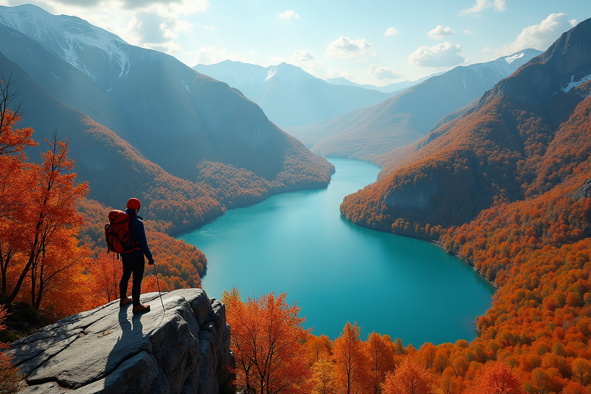 randonnée lac
